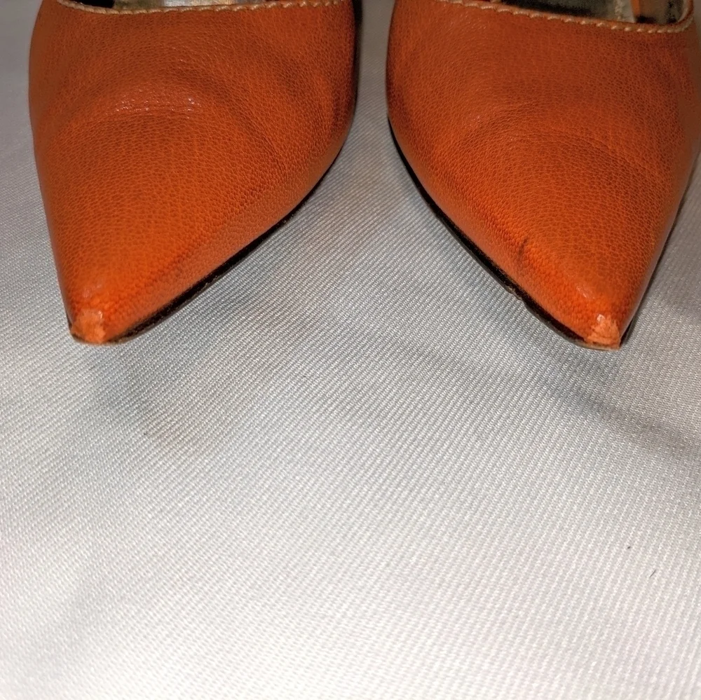 Dolce & Gabbana Vero Cuoio Pointed Toe Stilettos, 39.5